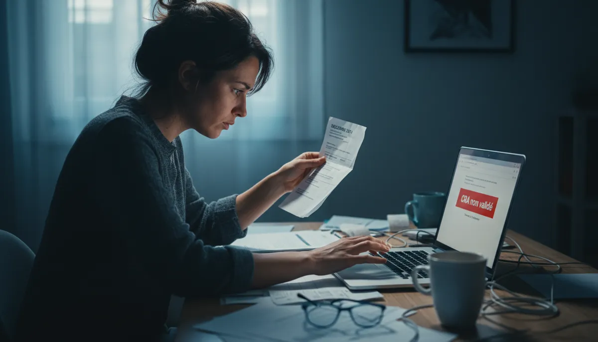 CRA freelance non validé : débloquer ta facture en mission au TJM