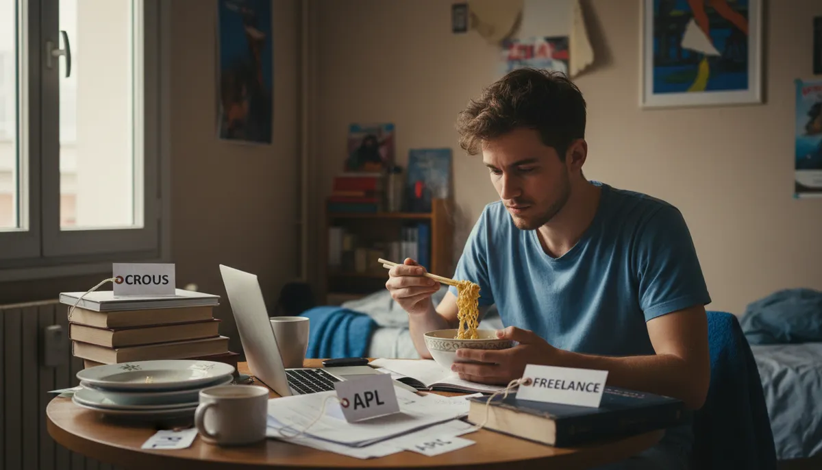 Étudiant freelance : créer une micro-entreprise sans perdre tes aides (guide 2026)