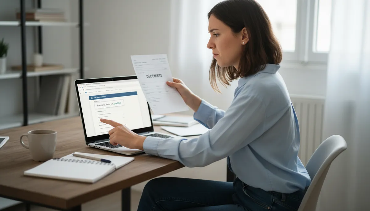 Facture de décembre payée en janvier : quel chiffre d'affaires déclarer en micro-entreprise ?