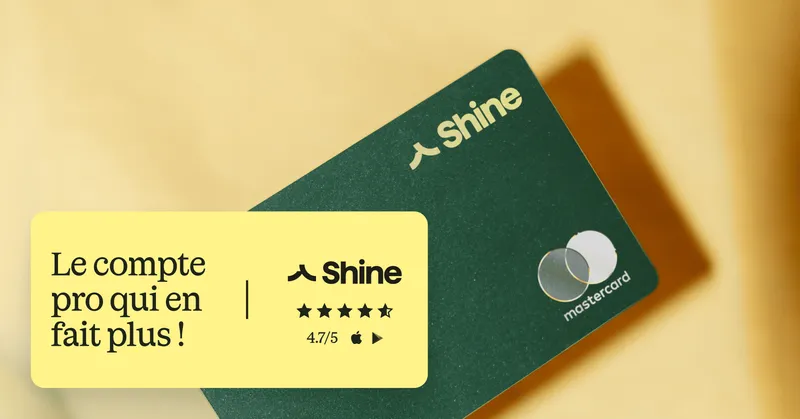 Shine, le compte pro qui en fait plus pour les indépendants : IBAN français, carte Mastercard et facturation gratuite. Ouvrir un compte.