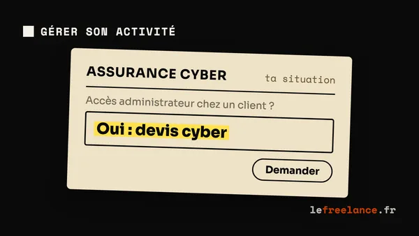 Assurance cyber freelance : faut-il la souscrire et que vérifier ?