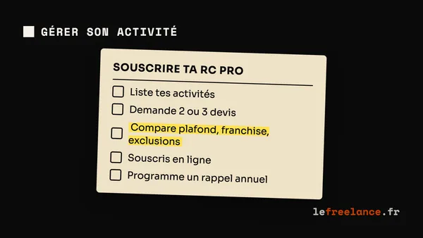 Assurance RC Pro freelance : laquelle choisir ? (comparatif 2026)