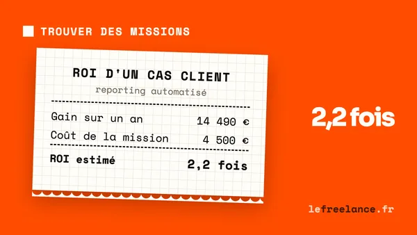 Cas client freelance : prouver ton ROI avec des chiffres (guide 2026)