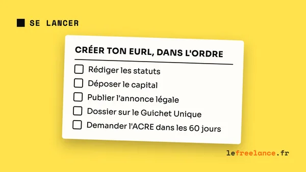 Créer son EURL en 2026 : guide étape par étape (démarches, coûts et erreurs à éviter)