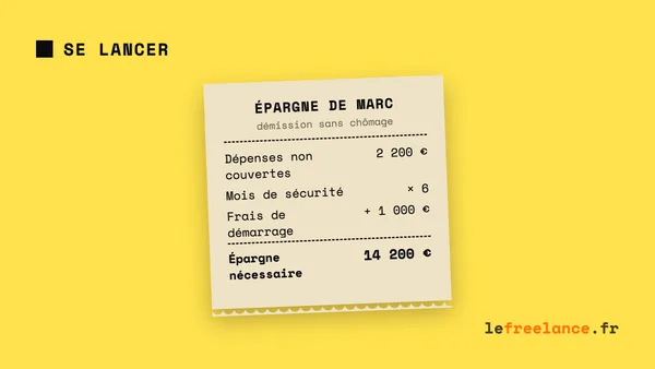 Freelance : combien mettre de côté avant de se lancer (le calcul complet)