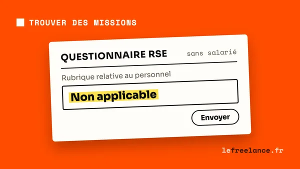 Questionnaire RSE client : répondre sans inventer un bilan carbone quand tu es freelance