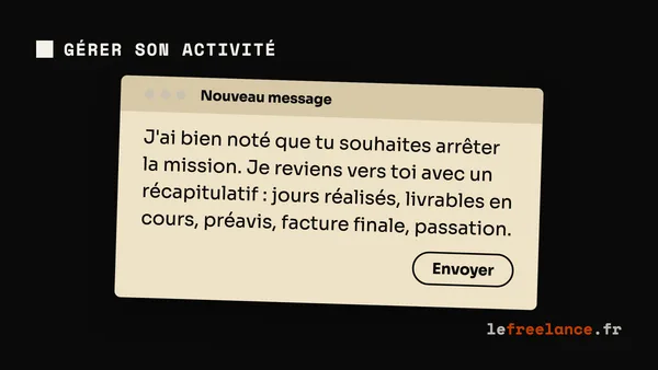 Rupture de mission freelance : préavis, indemnités et offboarding client (guide 2026)
