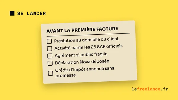 Services à la personne en micro-entreprise : déclaration Nova, crédit d'impôt et pièges à éviter